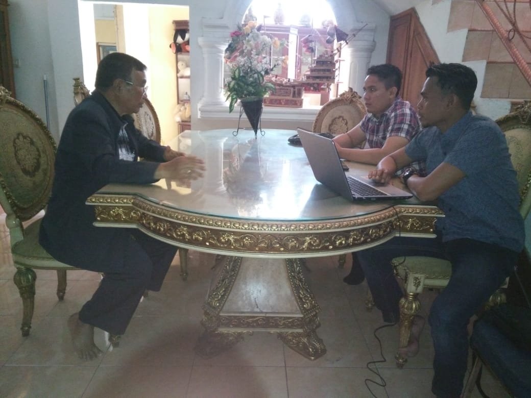 Murasman dan penyidik dari Polda Jambi
