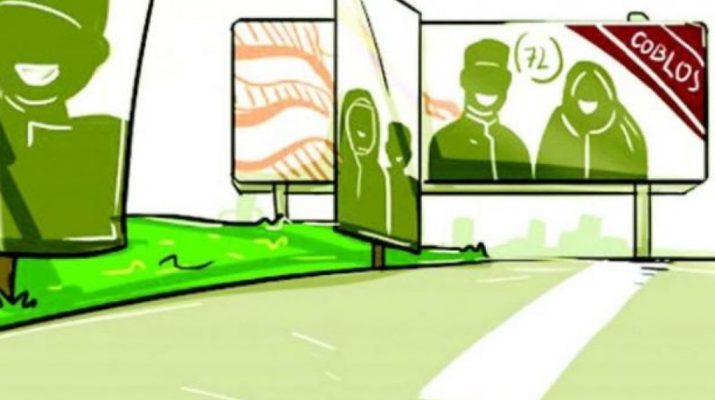 Balihonya banyak dirusak, Direktur Tim Pemenangan Bakal Calon Bupati (Bacabup) H Ivan Wirata, Nasir mengatakan tidak lagi memasangnya.