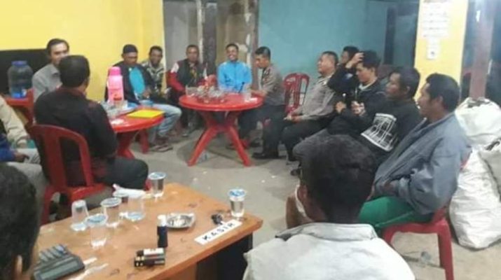 Peristiwa melibatkan pemuda Desa Baru Pulau Sangkar dengan Pemuda Tarutung, Kecamatan Batang Merangin dipicu game online, Minggu (31/03/2019).