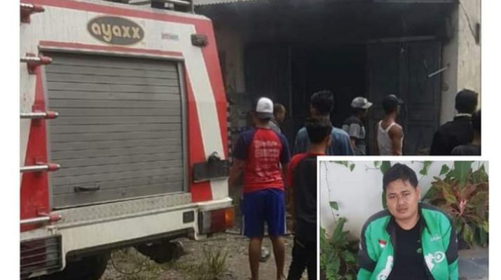 Peristiwa kebakaran yang terjadi pada Minggu (2/6/2019) sekira pukul 11.00 Wib menjadi kisah hero Ojol. Ia nekat menerobos api kebakaran yang diduga karena korsleting arus listrik dan membakar sebuah ruko semi permanen milik Silaban.
