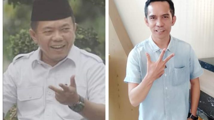 Dikabarkan akan maju di Pilgub, Al Haris, Bupati Merangin mulai muncul salam 3 jari. We Wo Win, salam yamg mendadak ramai di media sosial.
