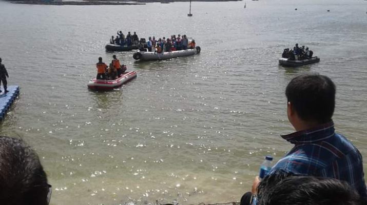 Para peserta menjajal Danau Sipin jelang kejuaraan dimulai.