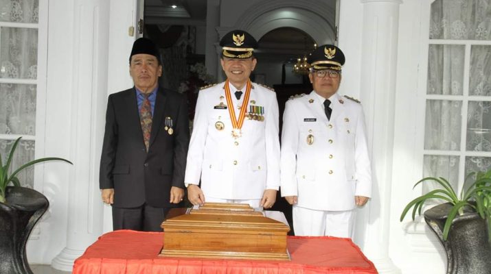 Bupati Kerinci jadi irup UPB HUT ke 74 RI Foto : Dinamikajambi.com