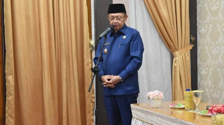 Bupati Cek Endra Harap Dewan Sarolangun Bisa Disiplin. Hal Ini Dikatakan Saat Coffe Morning di Rumah Dinas Bupati, Selasa (17/09/2019)