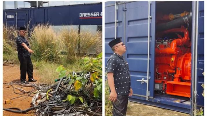 Anggota DPRD Provinsi Jambi lakukan peninjauan terkait tidak berfungsinya Pembangkit Listrik Tenaga Biogas (PLTBg) di Desa Karang Anyar Kecamatan Pamenang