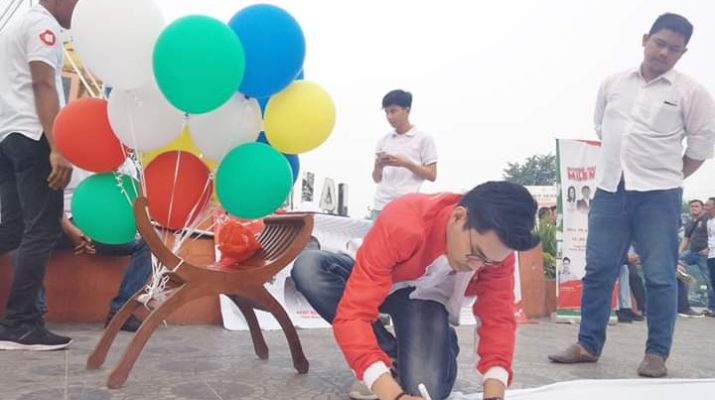 Ini 5 Poin Harapan Aksi Damai Young Penting Indonesia di Tugu Keris Jambi