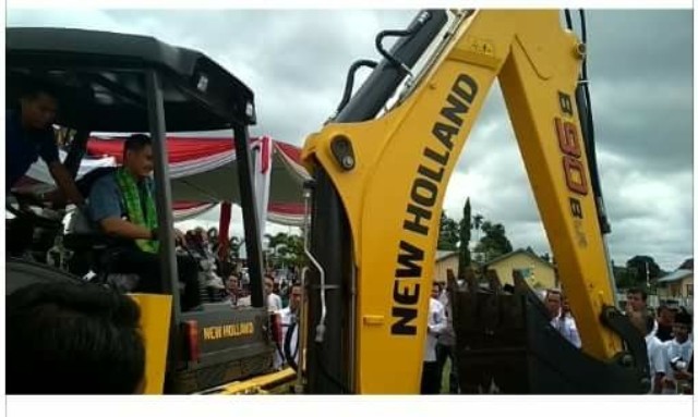 Bantuan Alat Berat Jambi Tuntas