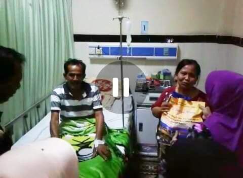 Malam Tahun Baru 2020, Rahima Berikan Tali Asih Kepada Pasien RSUD