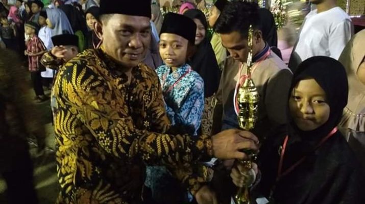 Rusdi Hadiri Penutupan MTQ ke-3 Tingkat Kecamatan Danau Sipin