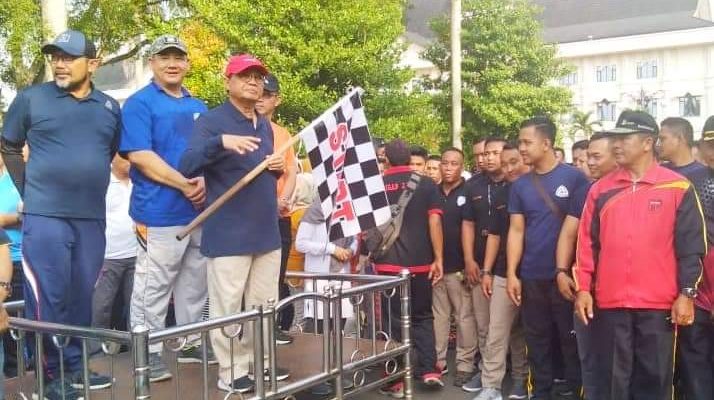 HUT Satpam ke-39, Gubernur Jambi Ajak Security Rutin Olahraga