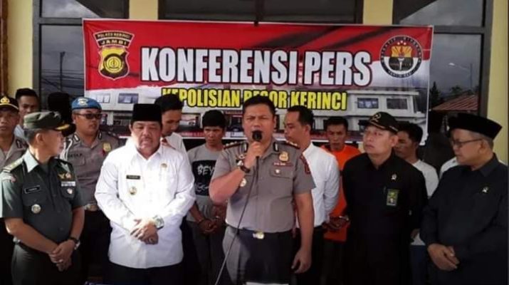 Tiga Orang Spesialis Curanmor Diringkus Polres Kerinci, 1 Diantranya DPO