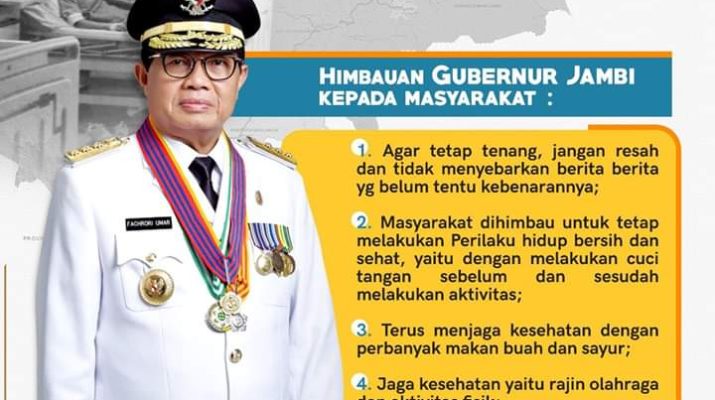 Dugaan Virus Corona di Jambi, Pemprov : Jangan Panik