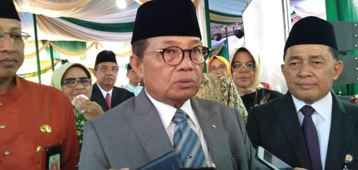 Fachrori menghadiri HUT 57 Bank Jambi, Rabu (08/01/2020)