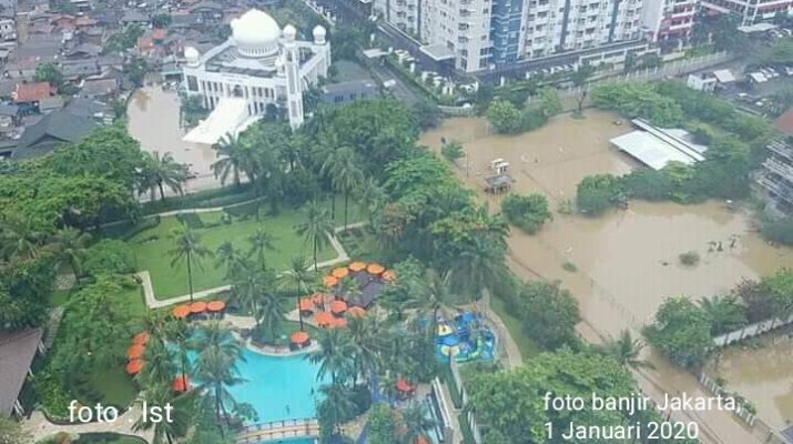 Banjir Jakarta Awal 2020. Korban Banjir, Guru Ngaji Tewas
