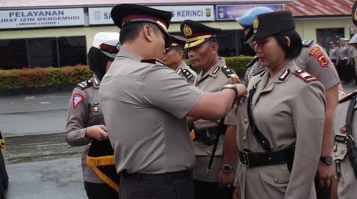 Serah Terima Jabatan Kapolres Kerinci