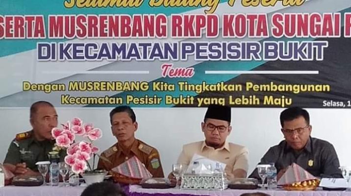 Ketua DPRD Hadiri Musrenbang RKPD di Kecamatan Pesisir