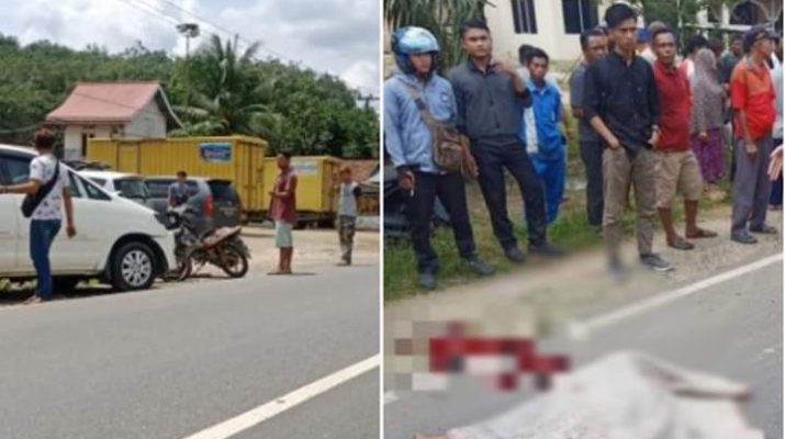Terseret 50 Meter, Pengendara Motor di Bungo Tewas di Tempat