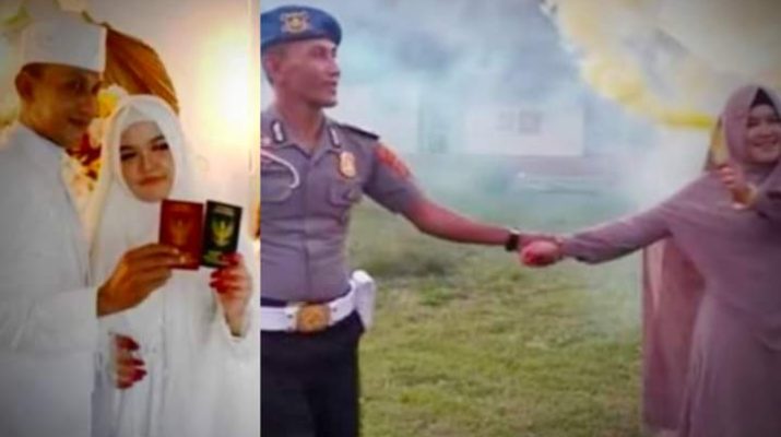 Kisah Haru Polisi Ini Nikahi Adik Ipar, Setelah Ditinggal Meninggal Istri