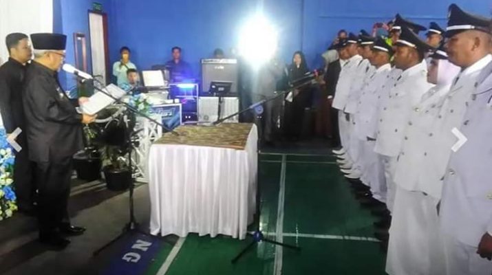 Bupati Kerinci Resmi Lantik 92 Kepala Desa