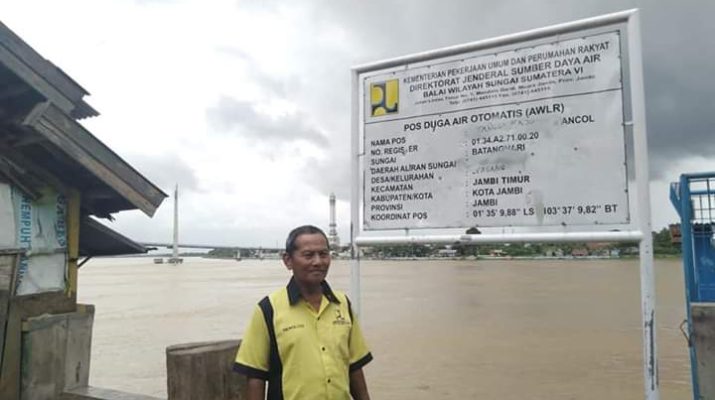 Ketinggian Air di Jambi Terus Meningkat, Warga Diharap Waspada