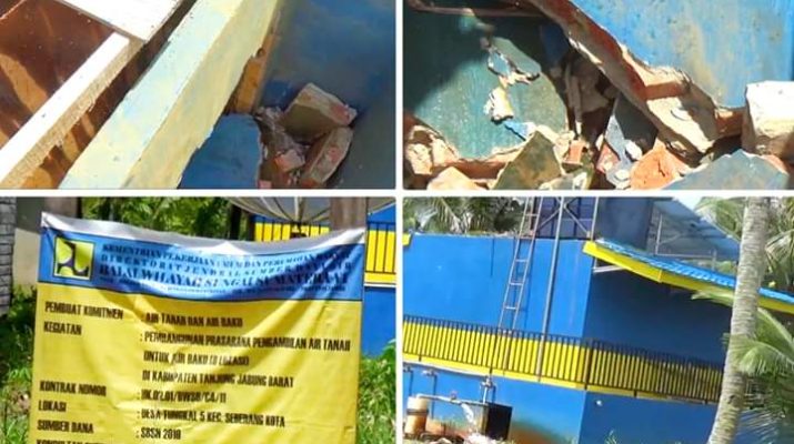 Pembangunan Sarana Air Bersih Untuk di Tanjabbar Disoal