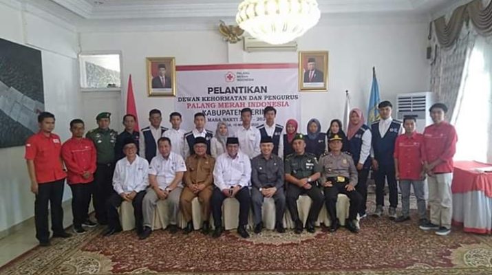 PMI Kerinci Resmi Dilantik, Bupati Sampaikan Ini