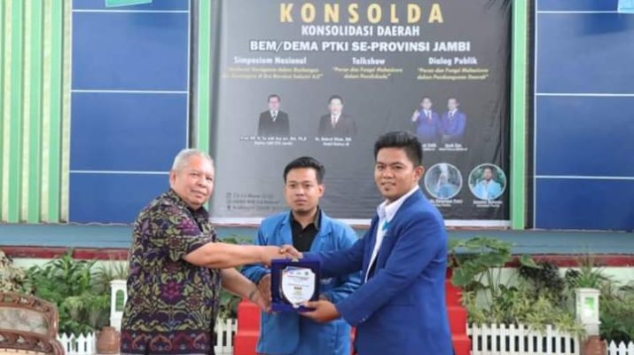 Jadi Pemateri Konsolda, Ini Kata Bupati ke Mahasiswa