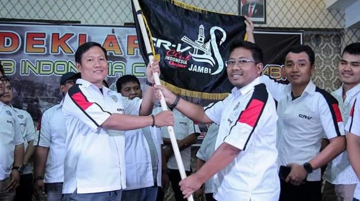 Dihadiri Club dari Jakarta, CR-V Club Indonesia Chapter Jambi Diresmikan