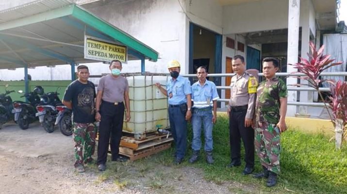 Cegah Corona, PT LPPPI Salurkan Hypo Disinfectant 10.000 liter