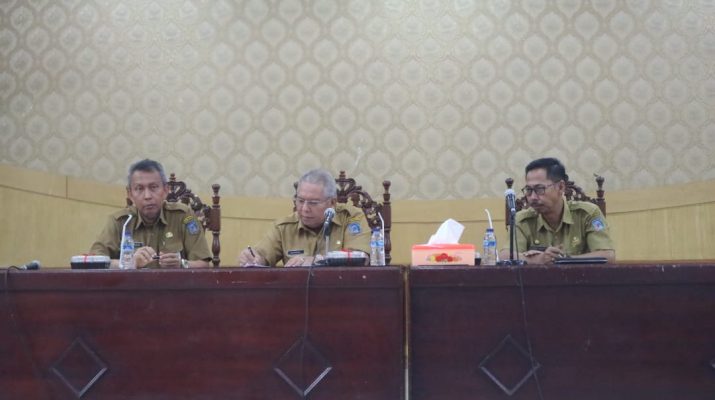 Bupati Pimpin Rapat Antisipasi Virus Corona Tanjabbar