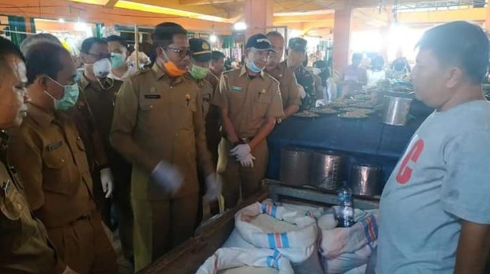 Sekda Minta Pelaku Pasar Tetap Patuhi Protokol Kesehatan