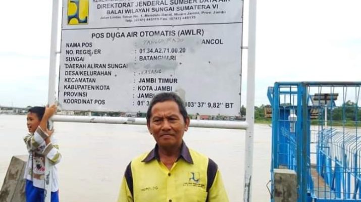 Air Sungai Batanghari Naik, Warga Diminta Waspada
