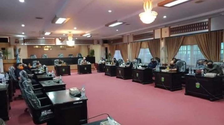 DPRD Memanggil Hearing Tim Gugus dan TAPD Terkait Covid-19