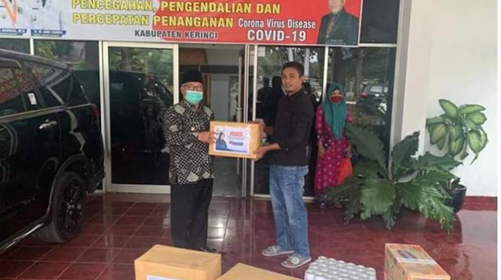 Pemkab Kerinci Terima bantuan APD Dari DPD RI 