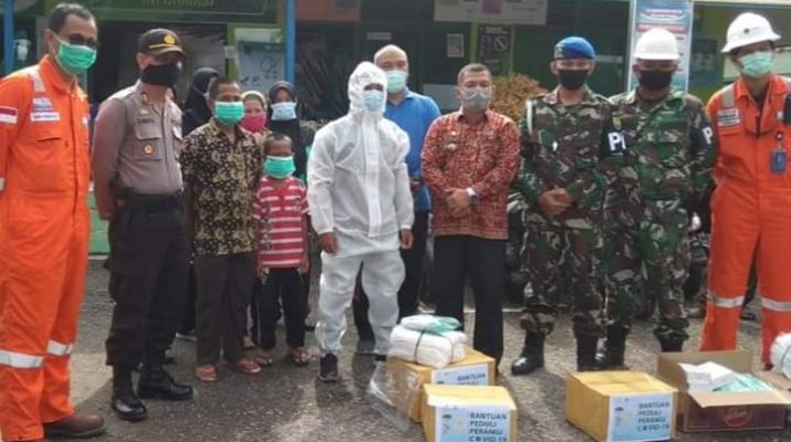 Mandala Energy Lemang Distribusikan Bantuan APD