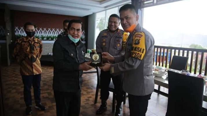 Walikota Sambut Kunjugan Kapolda Jambi
