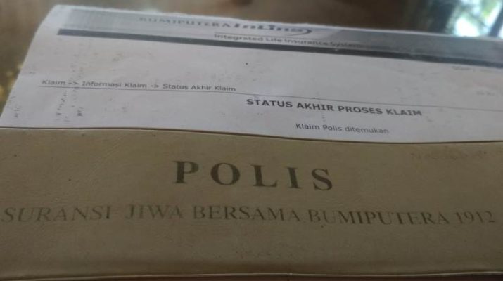 Membayar asuransi belasan tahun, nasabah terima kenyataan pahit. Masalah asuransi jiwa di Merangin, hampir 1 tahun klaim ditunggu tak cair.