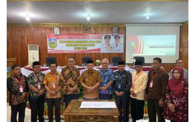 Bupati Sarolangun Buka Acar Forum Komunikasi Bappeda