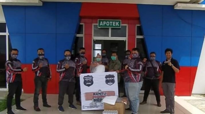 Peduli Dampak Covid-19, Komunitas JMO Bagikan APD Dan Masker 
