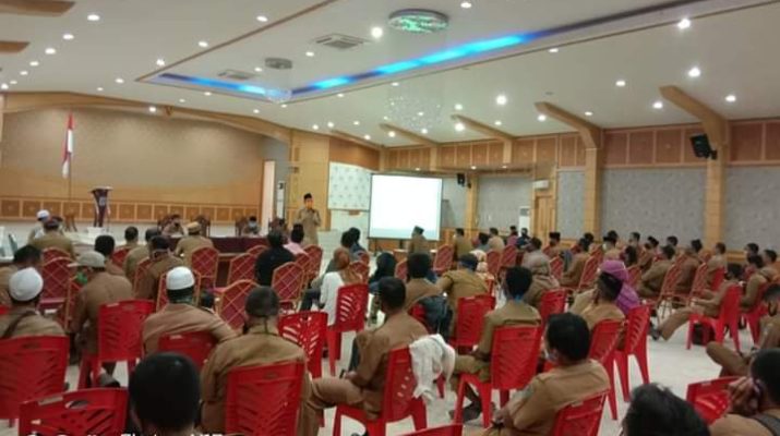 Rapat Bersama Kades, Pemkab Bahas BLT Dari Dana Desa