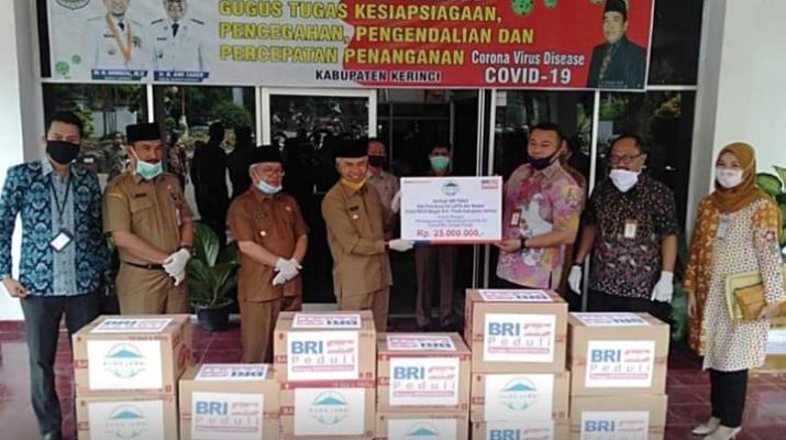Pemkab Kerinci Terima Bantuan ADP Dari BRI