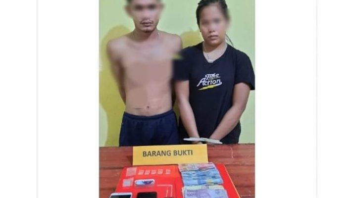 Simpan Sabu di Celana Dalam, Pasutri Sungai Baung Diamankan Polisi