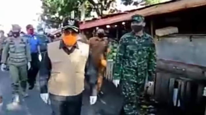 Tak Cukup Hanya Sekedar Himbauan, Walikota Turun ke Pasar