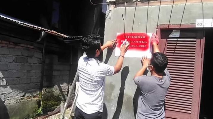 Penerima Bantuan PKH di Kerinci Diberi Lebel