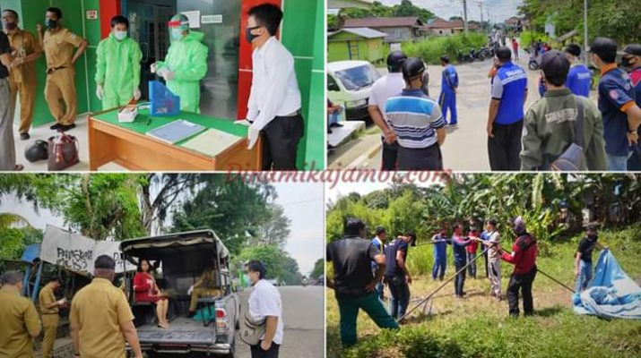 Lagi, Mahasiswa KKN Terlibat Dalam Penanganan Covid-19 di Jambi