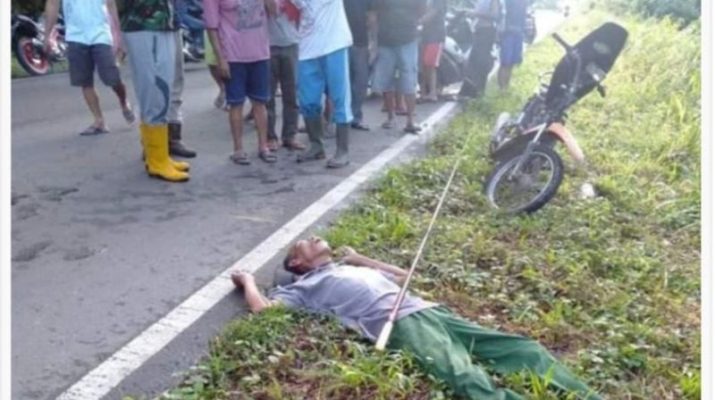 Nasib malang dialami saat tengah memancing. Pancingan nyangkut ke kabel listrik, petani di Sumsel ini ditemukan tewas, Selasa (26/05/20)