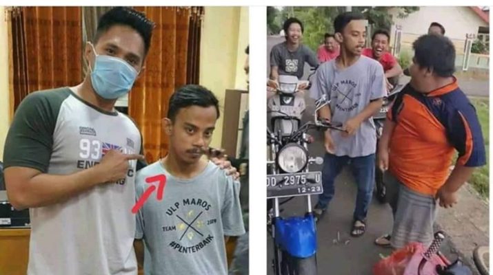 Viral dan menjadi kecaman netizen, polisi amankan pelaku bully anak penjual Jalangkote atau gorengan di Pangkep, Minggu (17/05/2020)