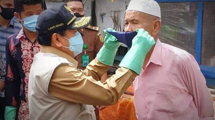 Songsong New Normal Life, Walikota Datangi Pasar