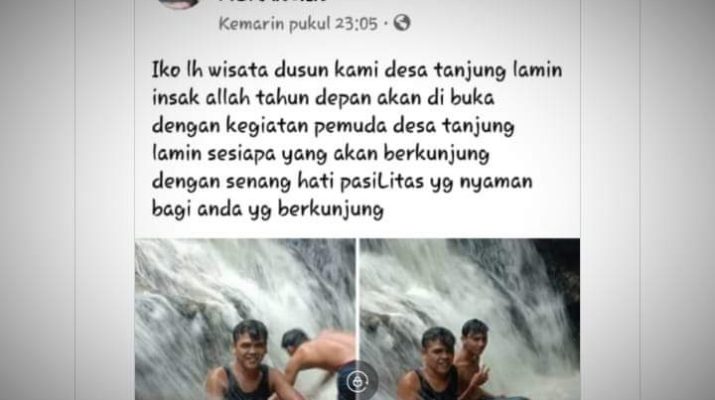 Klaim Air Terjun di Merangin Milik Tanjung Lamin, Pria Ini Dapat Kritikan