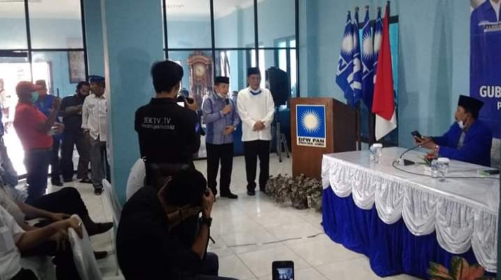 Buru Dukungan PAN di Pilgub, Haris-Sani Gandengan Mendaftar